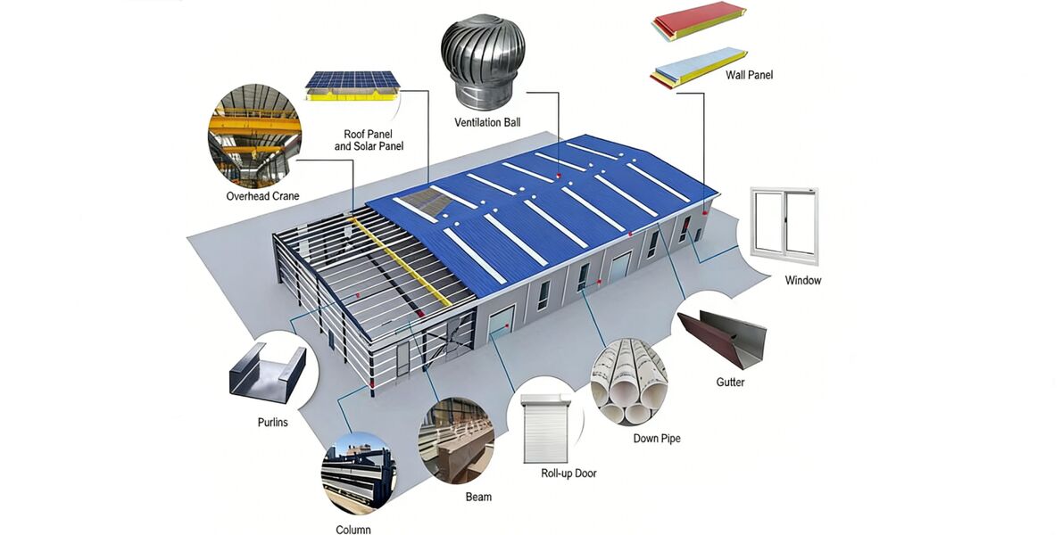 조립식 강철 저장소