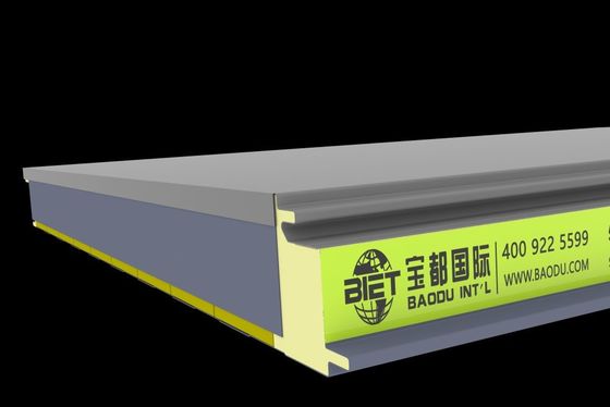 Rockwool Sandwich Acp Panel Aluminium Sandwich Board 4 Sided