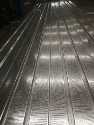 Customized Perforated Corrugated Metal Panels Iron AiSi Standard