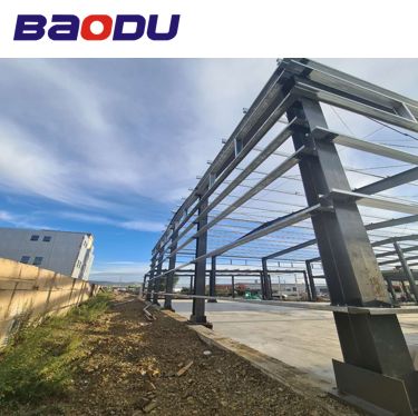 Canada Project Steel Structures Commercial Prefab Warehouse Metal Buildings Sheds Construction