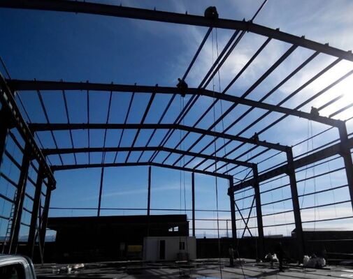 China Steel Frame Affordable Price Structural Steel Construction Building Prefabricated Warehouse Factory Fast Install Heavy Duty Steel Structure Building 