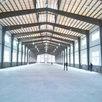 Lightweight Modular Prefab Metal Warehouse Building For Storage