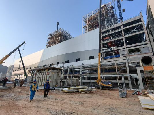 50 년 이상 구조 공장 강철 구조 워크숍 라이트 스틸 현대 창고 프로젝트 용 총 솔루션