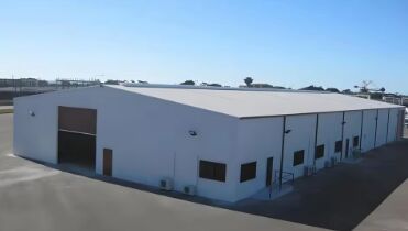 수출용 산업용 철강 구조 건물 전공 철강 창고 작업실 맞춤형 차원으로 지진 방지성 부식 저항성 코팅 적합 제조 공장 상업 시설