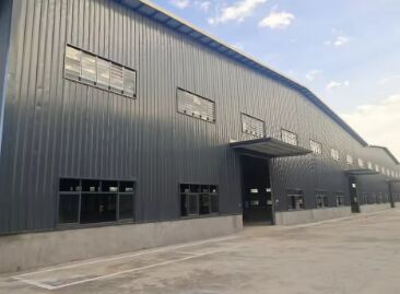 고품질 전조 철강 구조 작업실 산업 제조 물류 저장 및 상업용을 위한 맞춤형 모듈식 철강 건물 ISO/CE 인증과 수출 등급