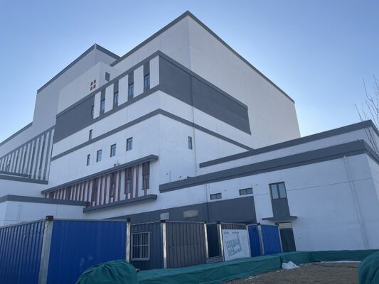 1000 평방 미터 조립식으로 만들어진 뜨거운 복각 직류 전기를 통한 구조 근수 작업장 산업 건물 상업적인 건물 강철 구조물 창고